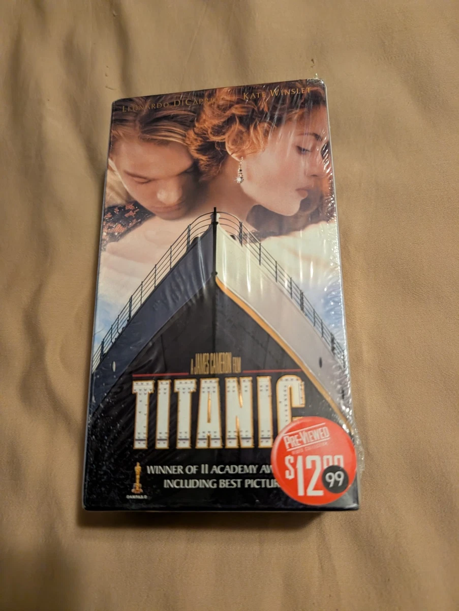 Leonardo DiCaprio Titanic (1997 film) NTSC VHS Tapes for sale | eBay