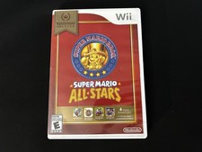Wii Super Mario All Stars Nintendo Select Box and Disc Only Tested