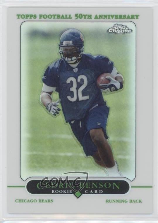 2005 Topps Chrome Refractor Cedric Benson #167 0b12