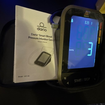 #ad Dario Blood Pressure Monitor for Home Use Gen2 Automatic Machine LCD Large $100.00