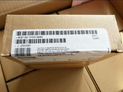   6ES7322-1HH01-0AA0 PLC 6ES73221HH010AA0 New In Box One Year Warranty  #yi