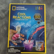 National Geographic STEM Cool Reactions Chemistry Kit, Ages 8