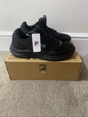 Fila Memory Trexler Herren Sneaker s. 1GM02579010. UK Größe 7,5. Box ohne Deckel. Schwarz
