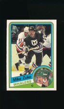 1984-85 OPC #80 Mike Zuke * Center * Hartford Whalers * NM *