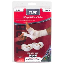Mueller MTape Athletic Tape Pack: 1-1/2 in. x 30 ft. (White) *6-pack