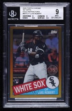 2020 Chrome 1985 Topps Gold Refractor 26/50 Luis Robert #85TC-17 BGS 9 MINT lm4