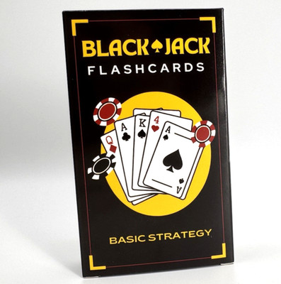 Blackjack Flashcards for Beginners   Basic Strategy Casino Game Learning Cards