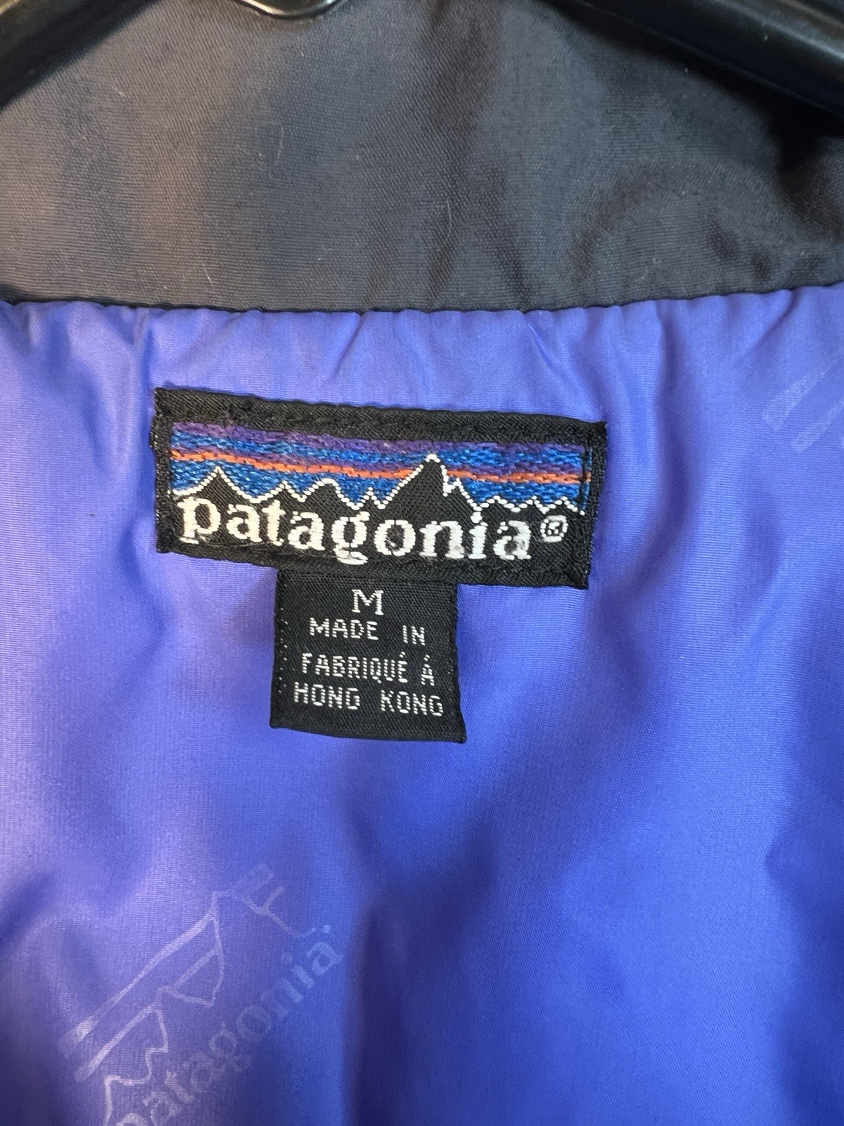 Vintage Patagonia Insulated Alpine Parka Jacket Red Blue Men’s M Made Hong Kong thumbnail 5