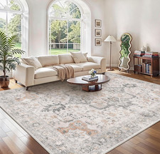Large Living Room Rug 240cm x 300cm Taupe Beige USED ONLY 2 MONTHS