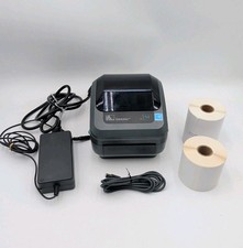 Zebra GK420d USB Ethernet Label Thermal Printer GK42-202510-000 Bundle TESTED