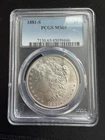 1881 Morgan Silver Dollar $1 San Francisco PCGS MS65 Coin