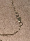 Large Mother Of Pearl Pendant With Sterling Bezel On A Sterling Necklace — photo 4
