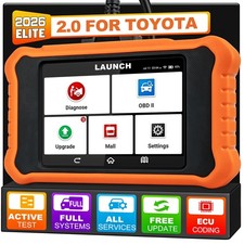 Launch X431 Elite For Toyota Lexus Car Obd2 Scanner Diagnostic Tools Ecu Coding