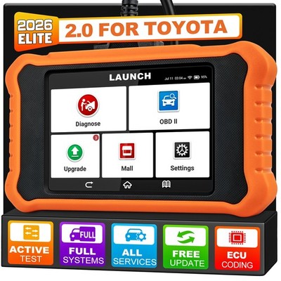 LAUNCH X431 ELITE For TOYOTA Lexus Car OBD2 Scanner Diagnostic