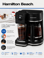 Hamilton Beach  2-Way 12 Cup Programmable Dri...