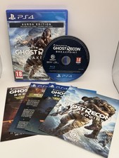 TOM CLANY?S GHOST RECKON BREAKPOINT Sony Playstation 4 PS4 Video Game MINT DISC