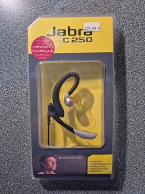 Jabra C250 Silver/Black Ear Hook Hands Free Handset