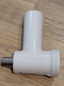 KitchenAid White Food Meat Grinder Stand Mixer Attachment KSMFGA HOUSING ONLY