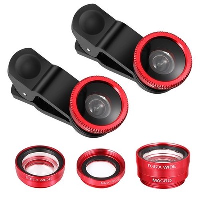 Cell Phone Lens Attachments Camera Mobile Macro Multi-function Clip