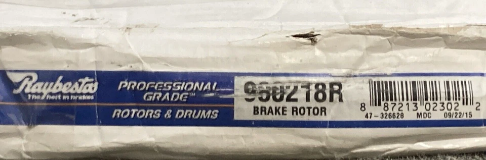 NEW RAYBESTOS 980218R BRAKE ROTOR FRONT VOLVO - Image 2 of 4