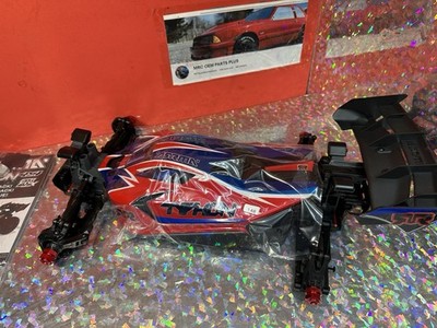 Arrma 1/8 TYPHON 223S BLX 4X4 Buggy Roller Chassis Red Blue NEWEST V4 17mm Hex