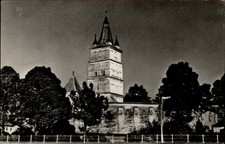 RPPC Harman Church Transylvania Romania vintage postcard m867