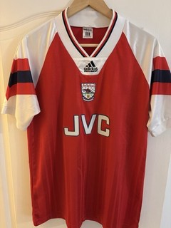 GUNNERS 1992 94 adidas ARSENAL Home Shirt SIZE M adults 38 40 Men