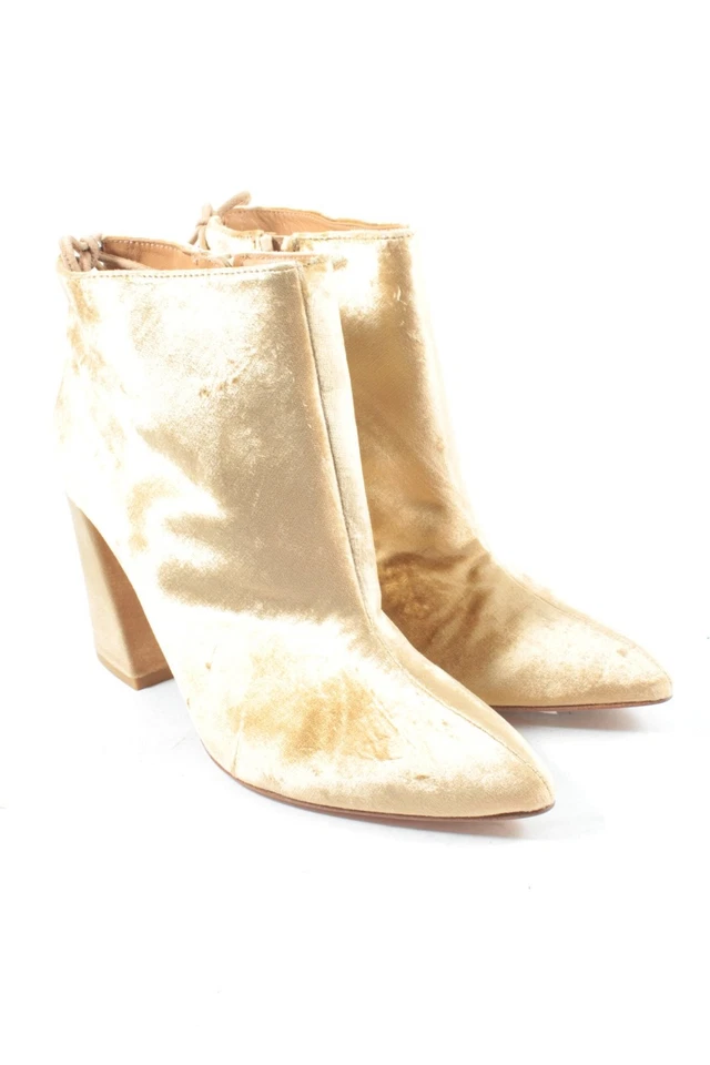 STUART WEITZMAN Botas con cremallera Mujeres Botines Talla EU 36.5 crema - Imagen 4 de 4