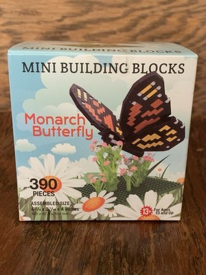 Mini Building Blocks Monarch Butterfly
