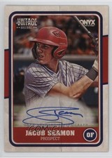 2025 Onyx Vintage Extended Jacob Seamon #VAJASE Auto 0j81