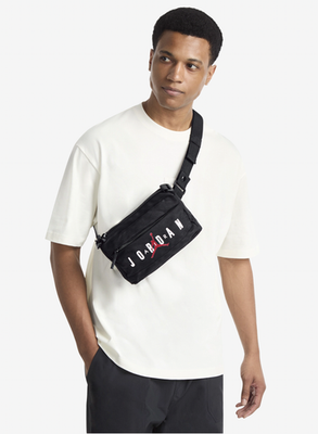Nike Jordan UNISEX Body Bag 3.3L HBR BLACK ZIP CROSSBODY SM9031 Nike Jordan UNISEX Body Bag 3.3L HBR BLACK ZIP CROSSBODY SM9031