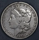 1878-S $1 MORGAN SILVER DOLLAR KM# 110 Grade:  VG A7049