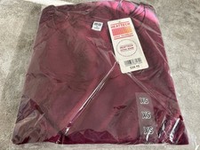 Uniqlo Heat Tech Extra Warm Long Sleeve Shirt Wine XS
