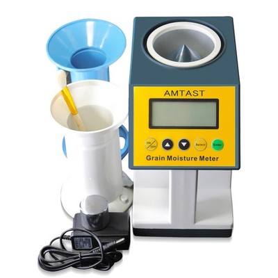 Grain Moisture Meter High Precision Grain Moisture Tester with Temperature Co...