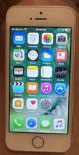 Apple iPhone 5s 16GB White Sprint A1453 Very Good Used 10.0.2 IOS