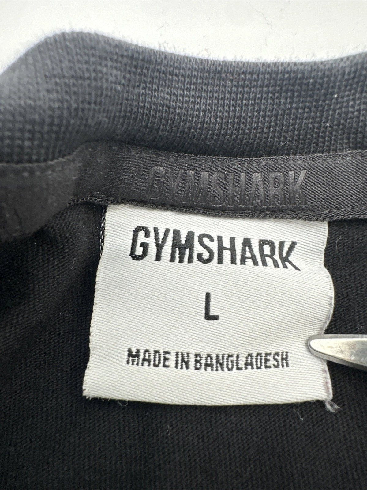 gymshark graphic print logo tank-top