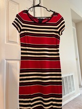 Body Con Banana Republic Zip Back Dress Size 8