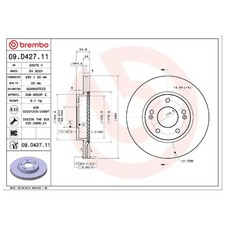 Brembo Bremsscheiben + Beläge vorne 51712G2100 | 599149
