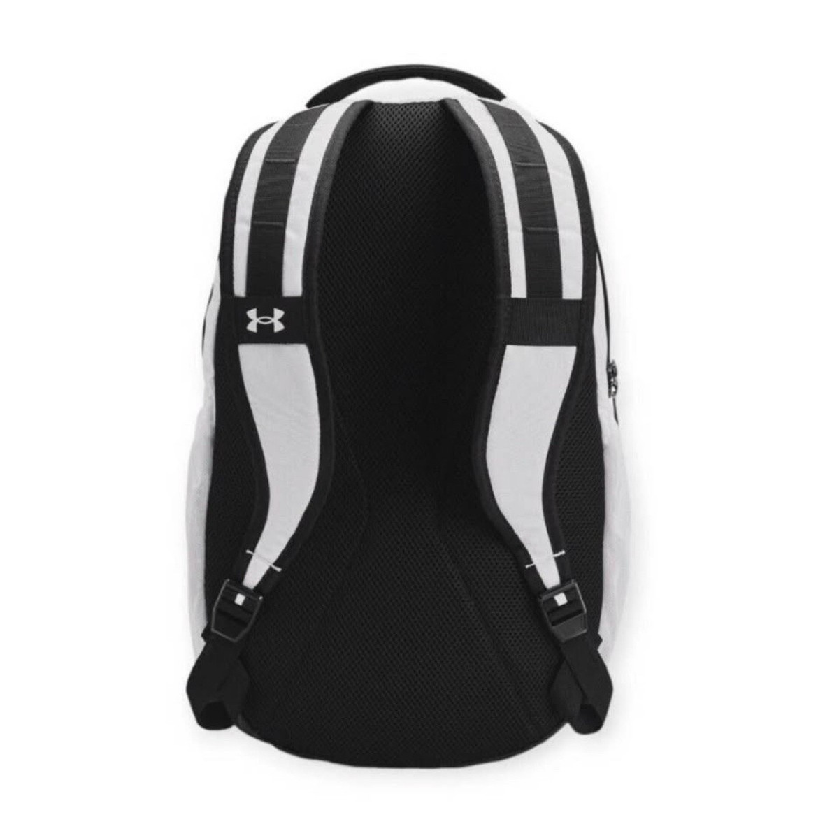 Under Armour White & Black Hustle 5.0 Backpack Northwestern University Wildcats Under Armour White Hustle  main image 4