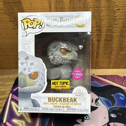 Harry Potter Funko Pop Buckbeak Flocked #104 Hot Topic Exclusive