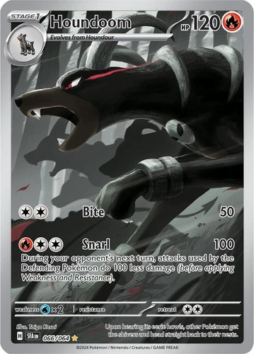 Houndoom 066/064 Sv: Shrouded Fable