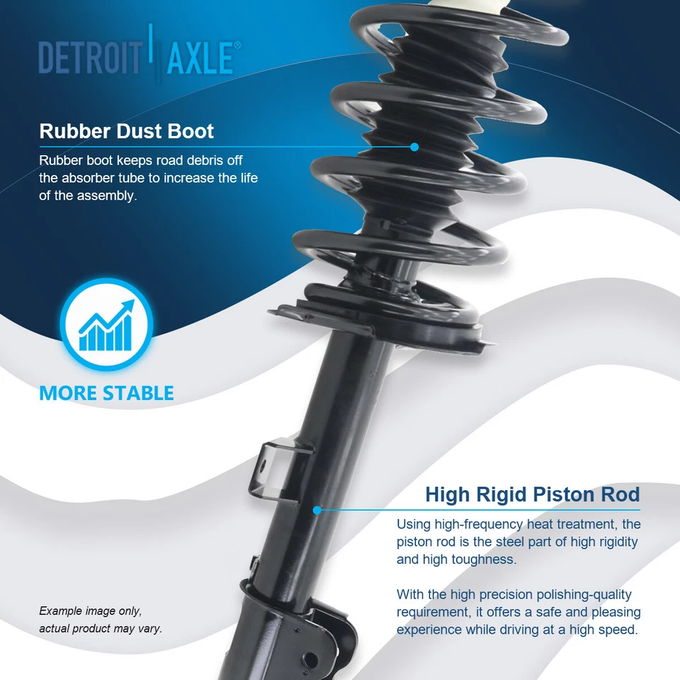 Front Struts Coil Spring Assembly for Ford Escape Mercury Mariner Mazda Tribute - Image 4 of 4