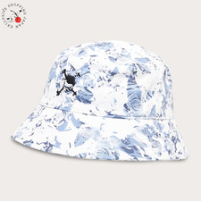 Oakley Golf Men's Skull Bucket Hat 25.0 Cap 2025 New Adjustable Logo White Print