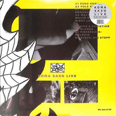 Petter Eldh & Koma Saxo / LIVE (COLORED LP) / We Jazz / WJLP028SLVR / Coloured 