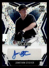 2020 Leaf Flash Blue #BAJS2 Jonathan Stiever /50
