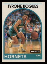 Tyrone Bogues 1989-90 Hoops #218 Charlotte Hornets Basketball Card