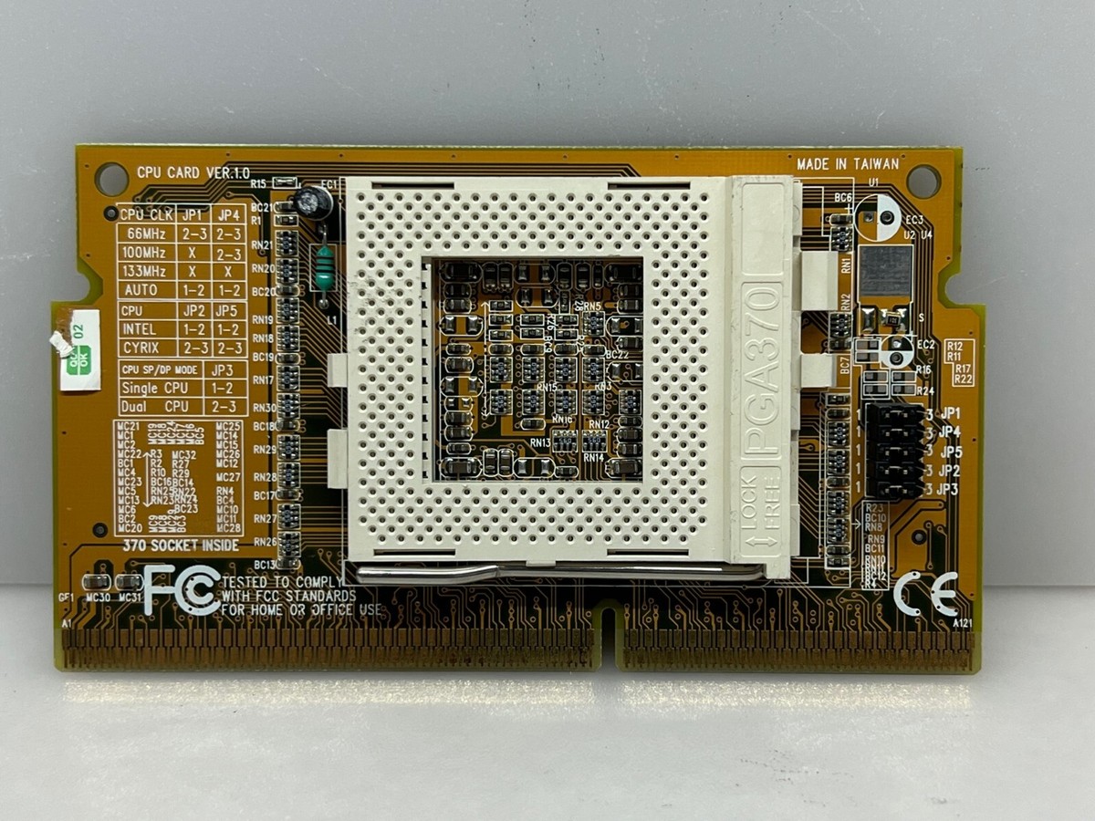 Slot 1 to Socket 370 Adapter Card Free Shipping | eBay
