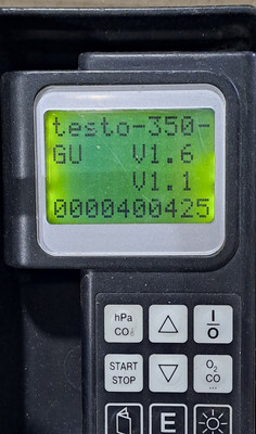 TESTO 350, 0632.3500 + 0638.1545 Portable gas analyzer