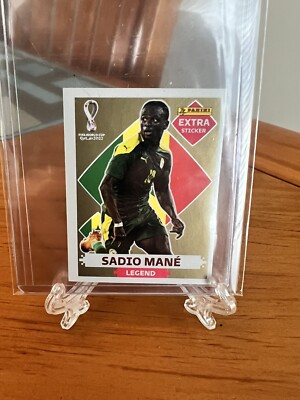 2022 FIFA World Cup Qatar Stickers Brazil Edition Extra Legends Gold ...