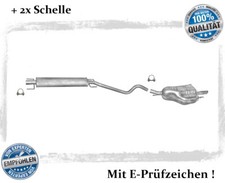 Auspuffanlage für Opel Astra G CC 1.6 Schrägheck Bj.03-05 Auspuff Schelle